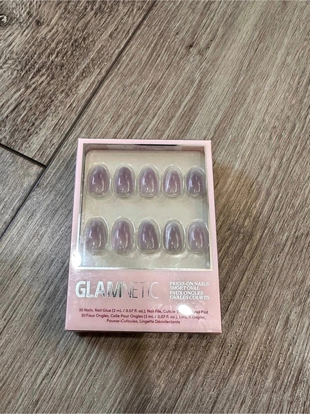 Glamnetic Press-On Nails Pink & Purple NWT